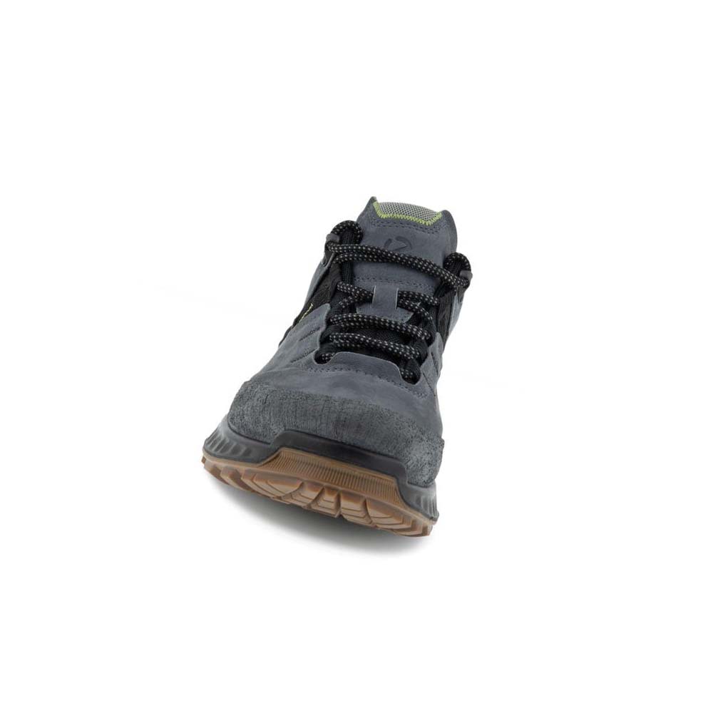 Men's Ecco Exohike Low Hm Hiking & Trail Grey | Canada 563CTV